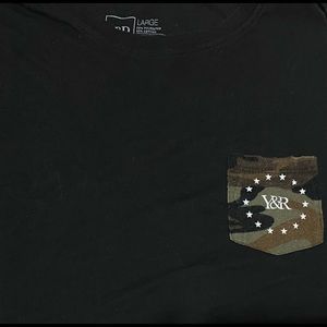 Y&R (Young&Reckless) tshirt pocket detail